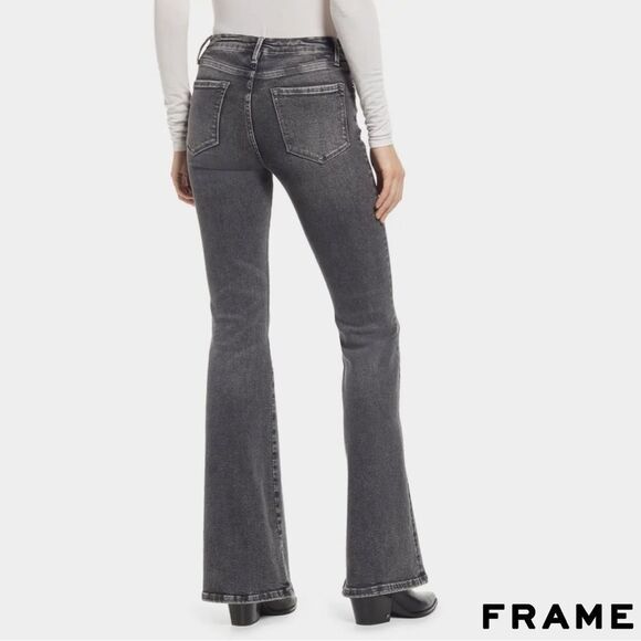 FRAME **NWT** “Le One Flare” Jeans - Hughes - Picture 3 of 13